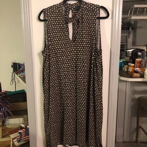 Knee length choker style dress